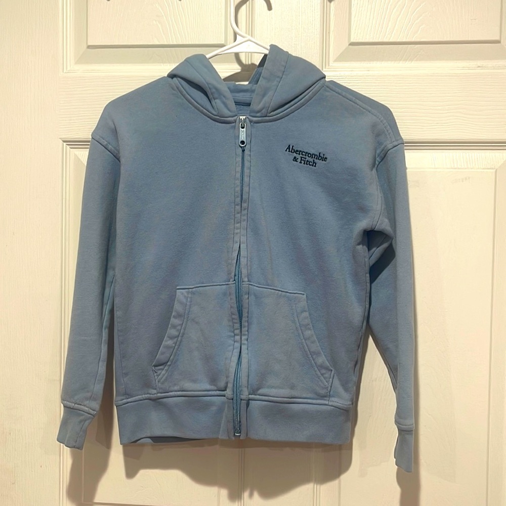 ABERCROMBIE KIDS GIRLS BLUE HOODIE Size 9/10
